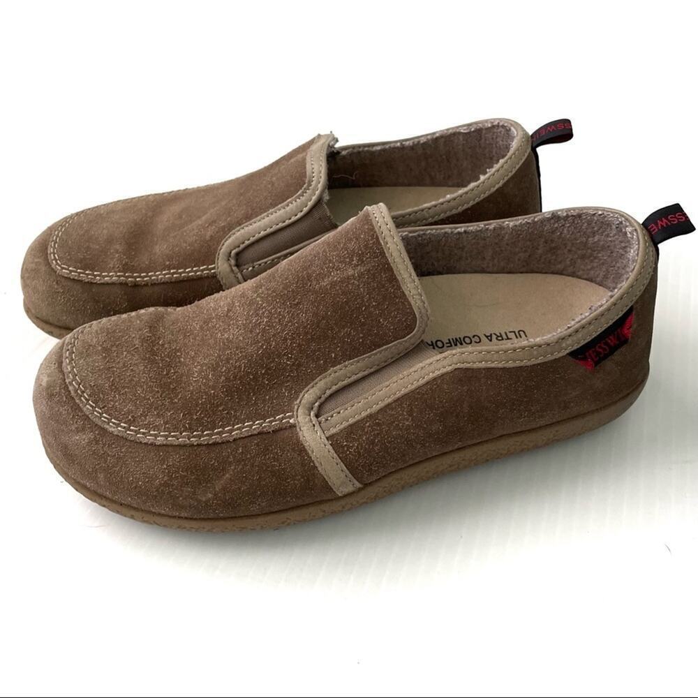 Giesswein Innsbruck slip-on moccasin loafer slipper for indoor or outdoor sz 36